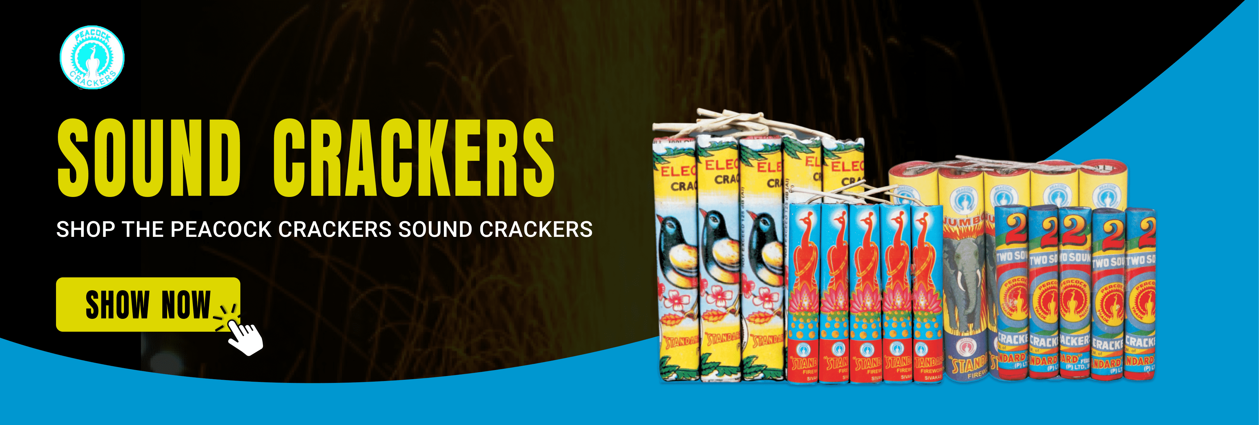 ONE SOUND CRACKERS banner