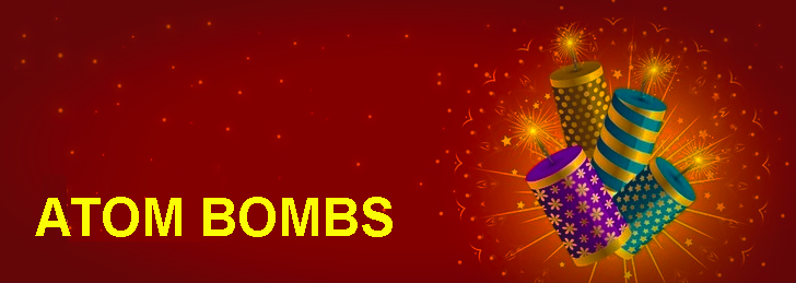 ATOM BOMB banner