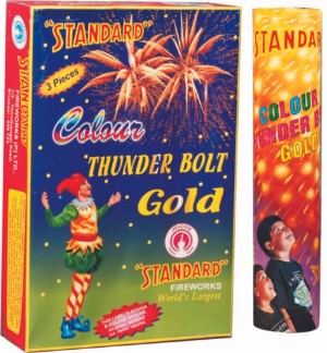 1.75" COMETS - COLOUR TH.BOLT GOLD