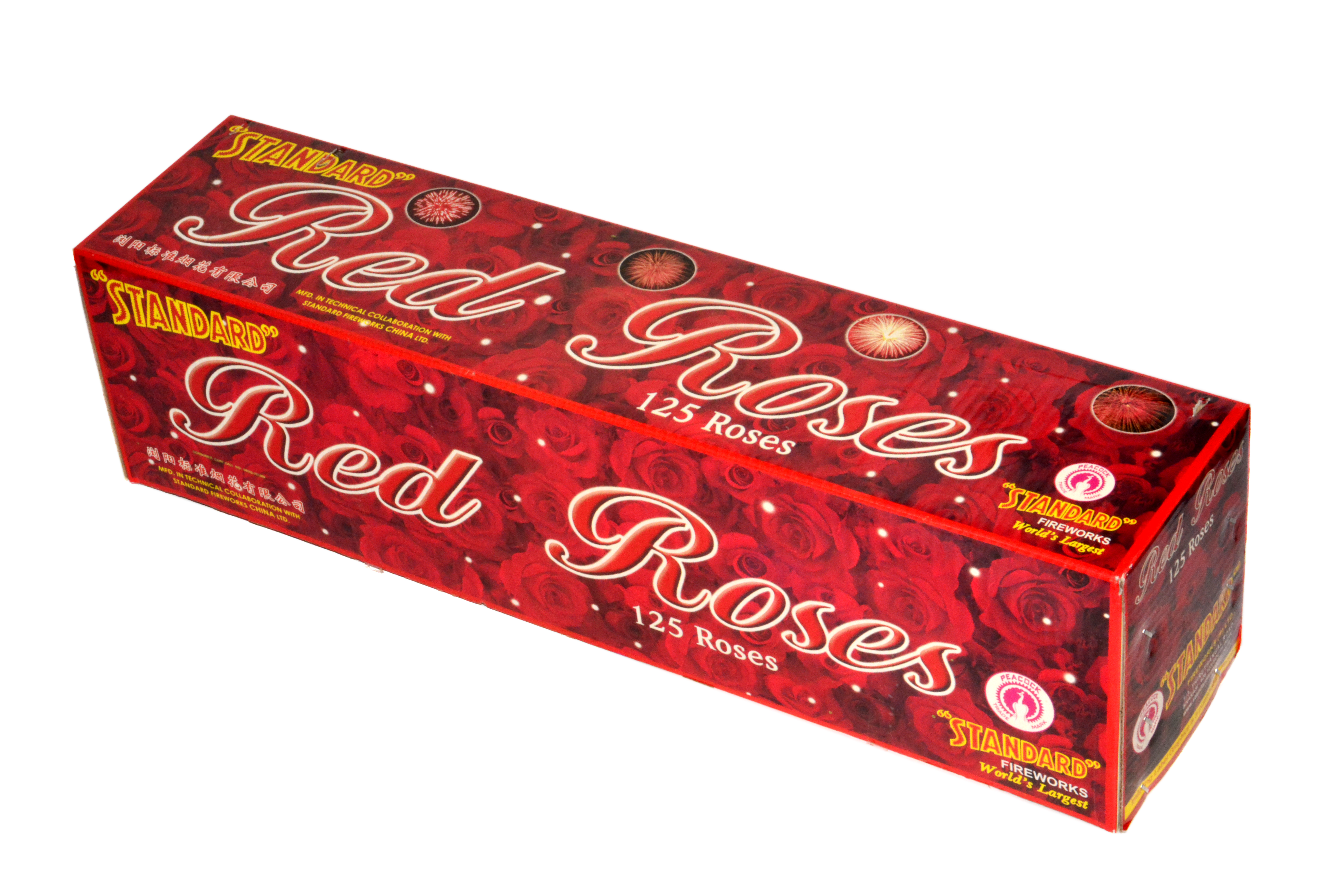 RED ROSES - 125 SHOTS