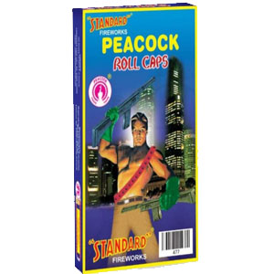 PEACOCK ROLL CAPS